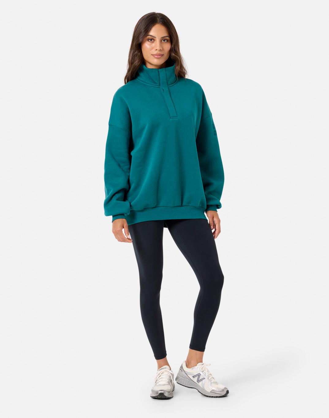 Snap Collar Sierra Sweatshirt