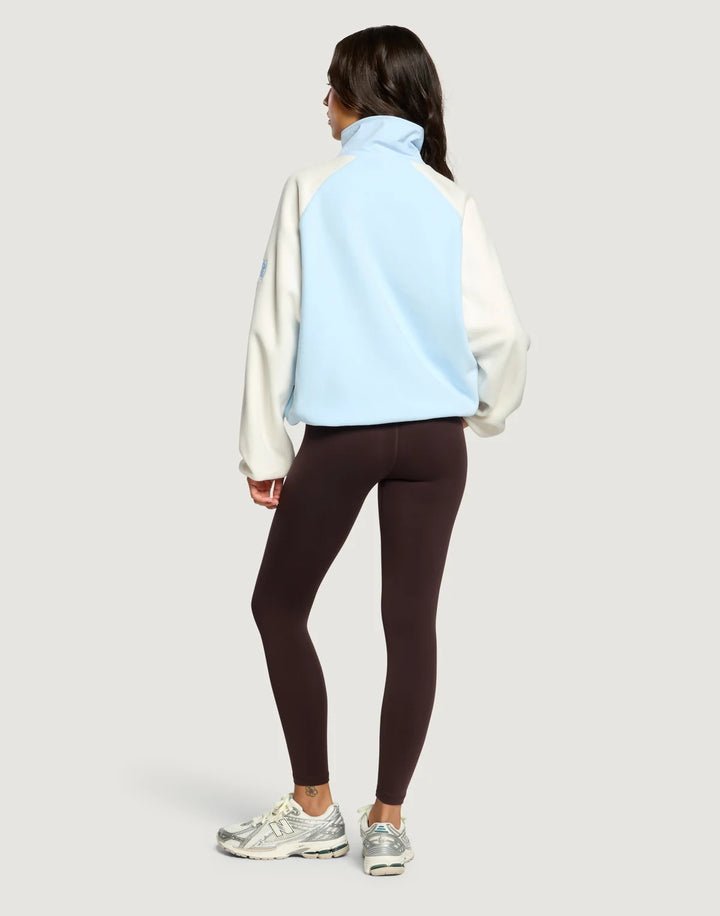 Snap Polar Fleece Glacial Blue