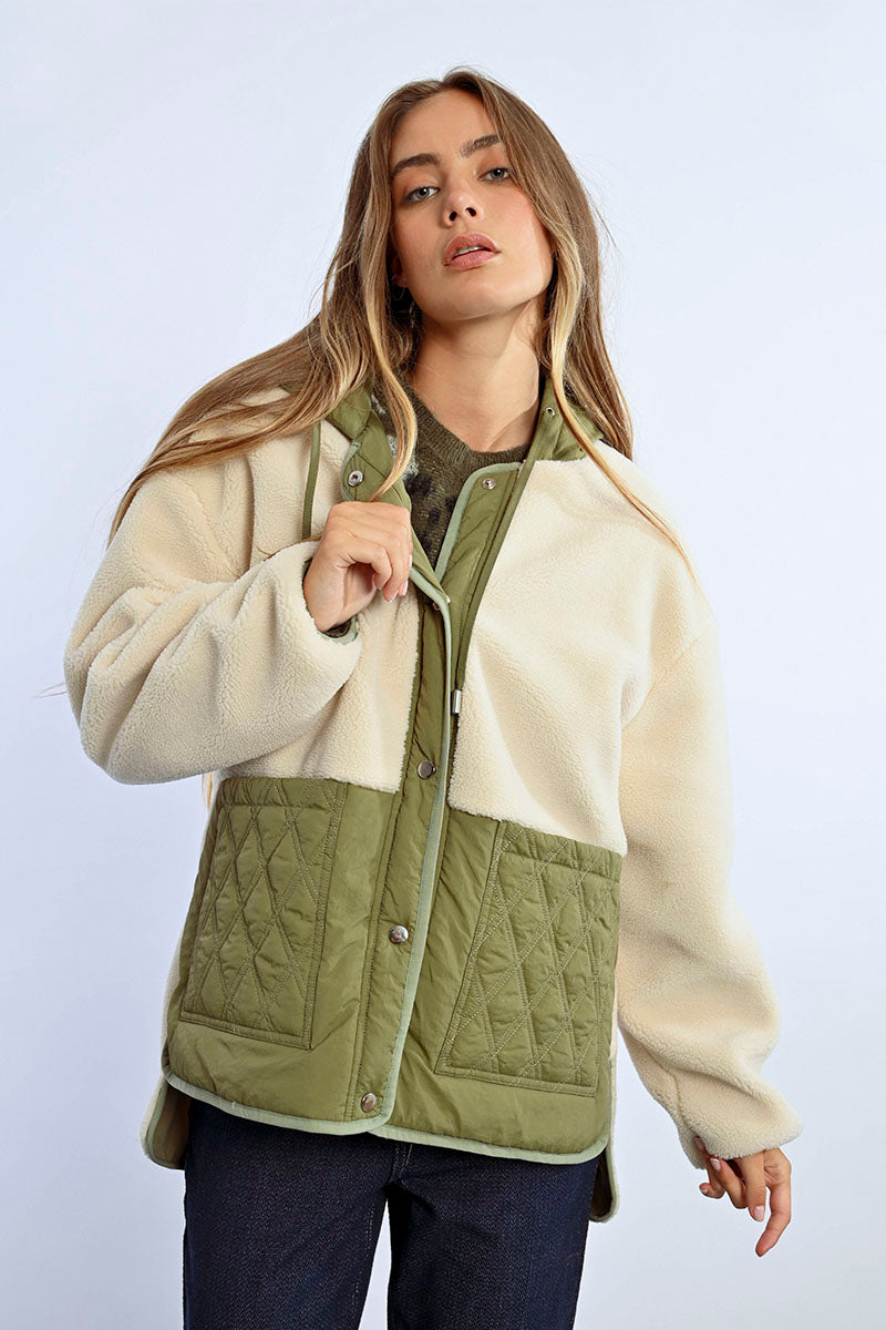 Faux Sheep Parka