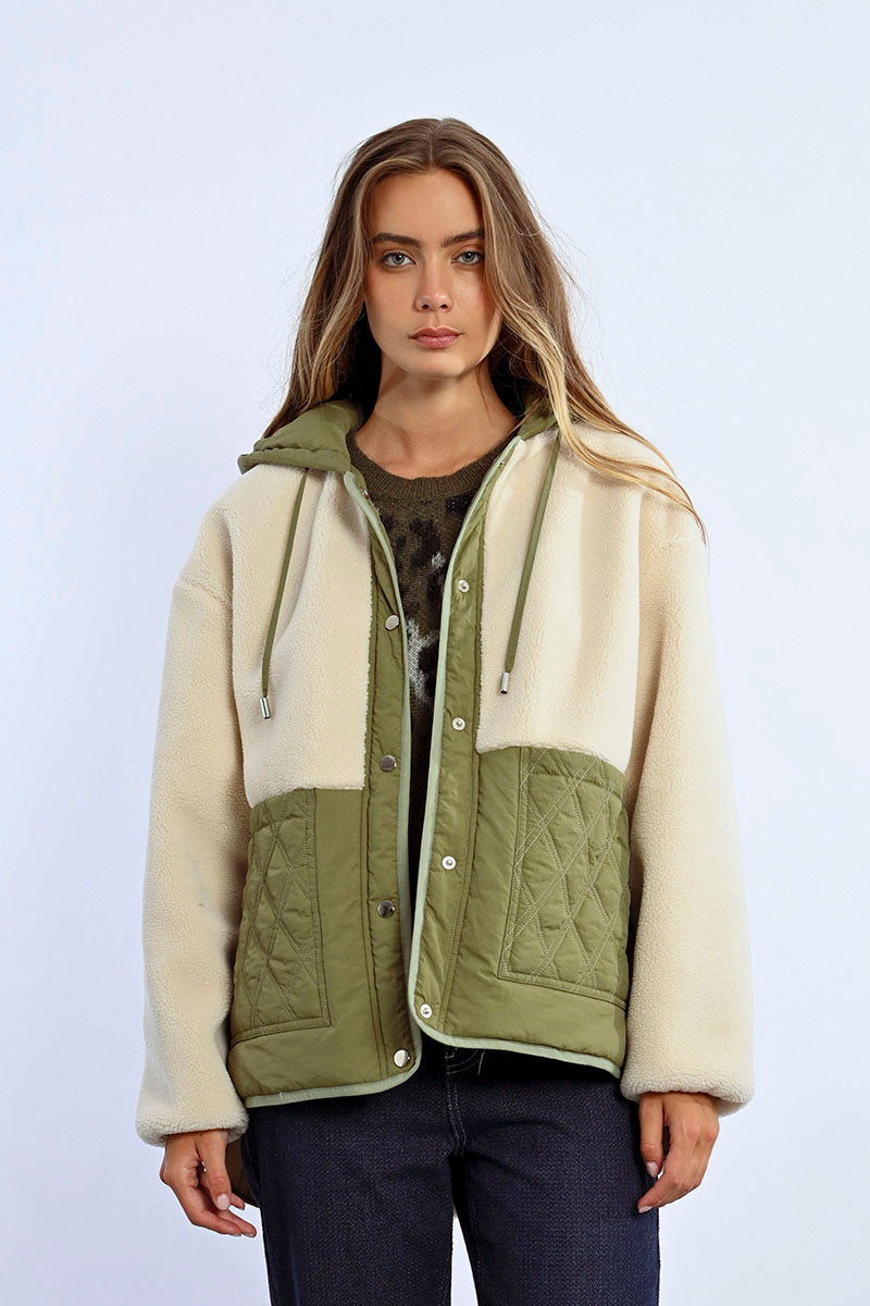 Faux Sheep Parka