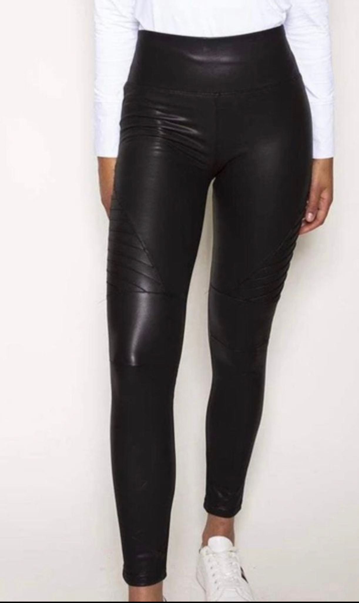 PU Biker Legging