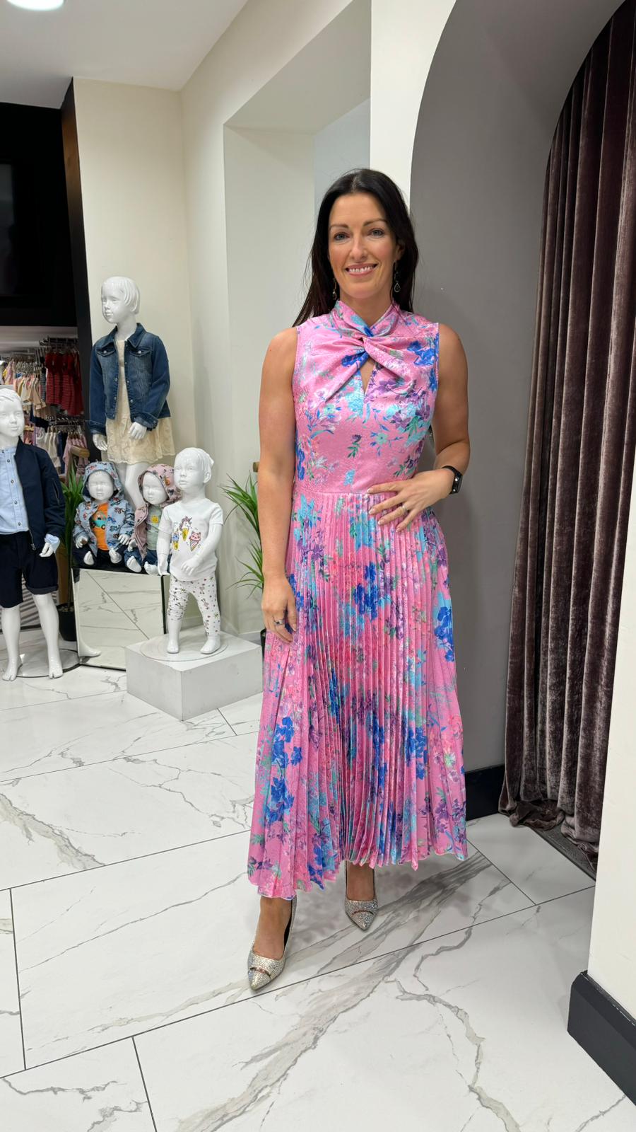 Lucy Pleated Dress