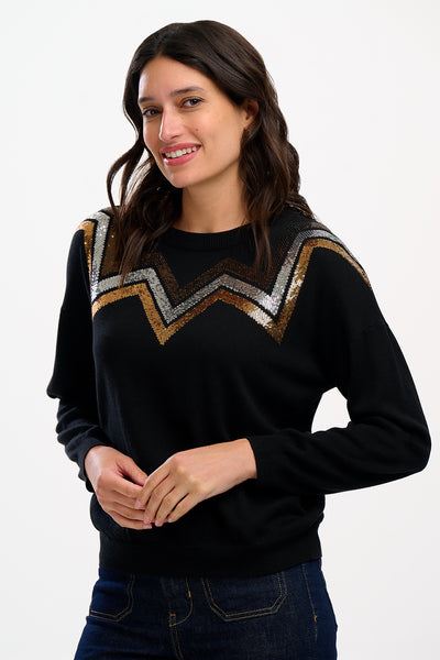 Anjali Sequin Jumper