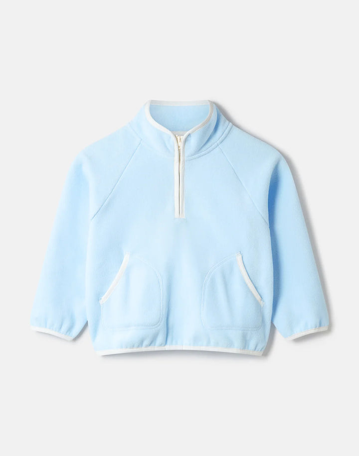 Kids Polar Fleece in Glacial Blue