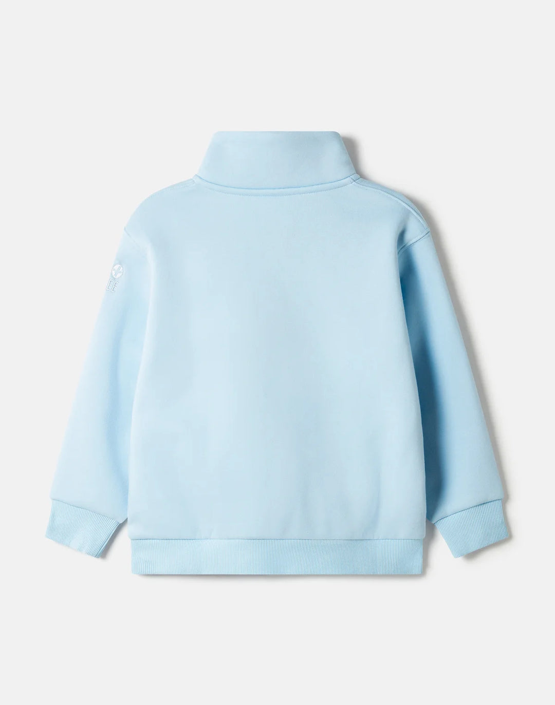 Kids Snap Collar Sierra Sweatshirt in Glacial Blue