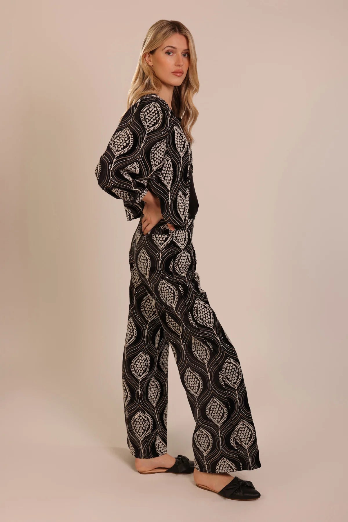 Sequin Lulu Trousers