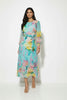 Sunny Blue Midi Dress