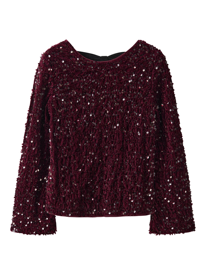 Rusitta LS Bow Blouse