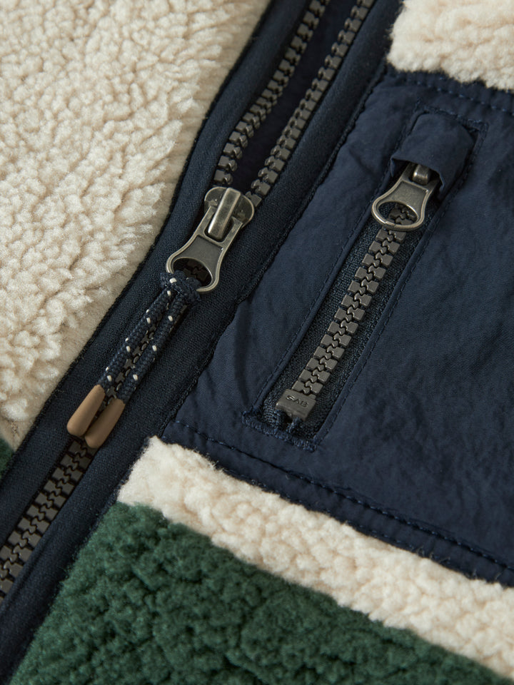 Macey Teddy Jacket Mini Boy