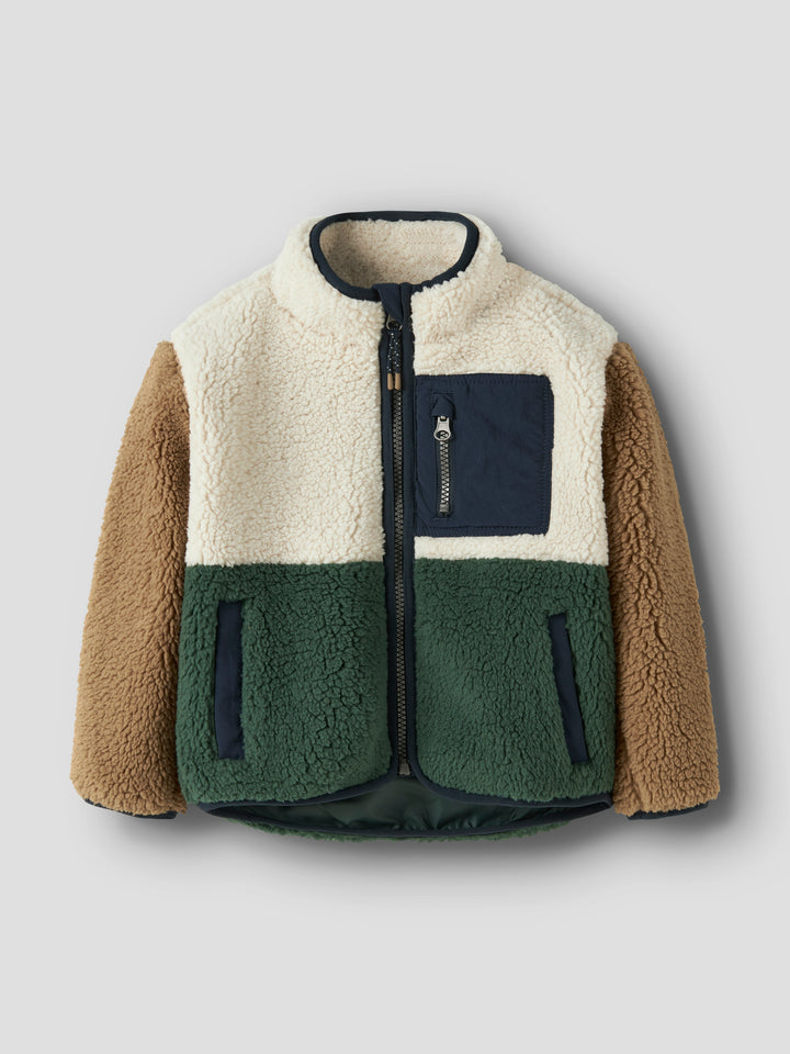 Macey Teddy Jacket Mini Boy