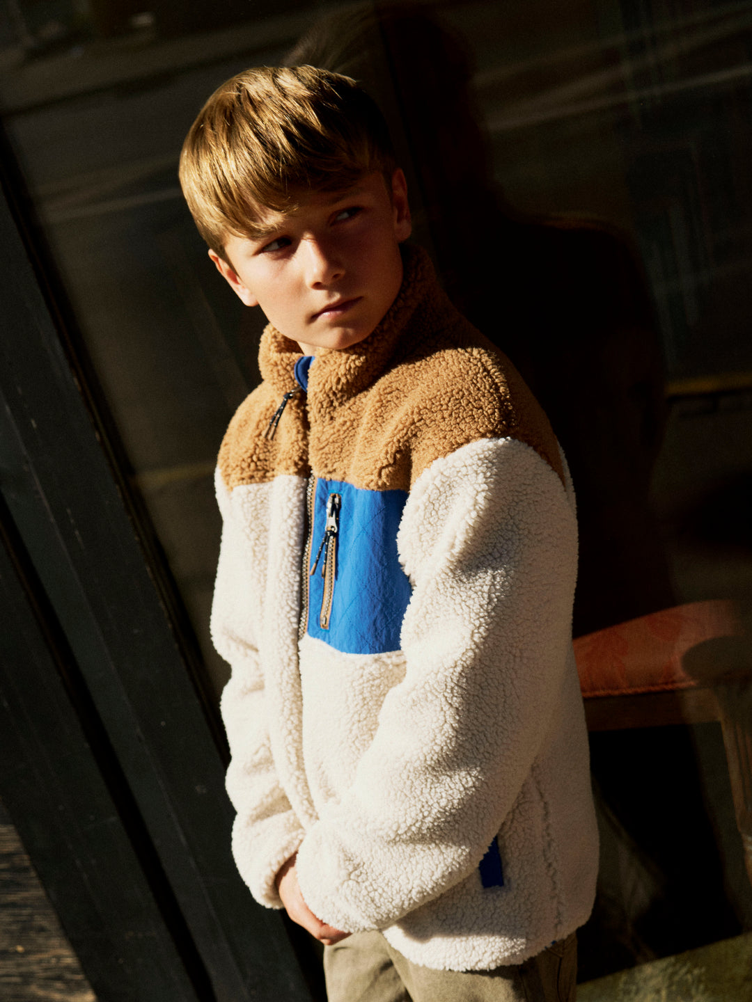 Macey Teddy Jacket Kid Boy