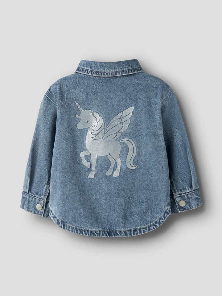 Luna Glitter Denim Jacket