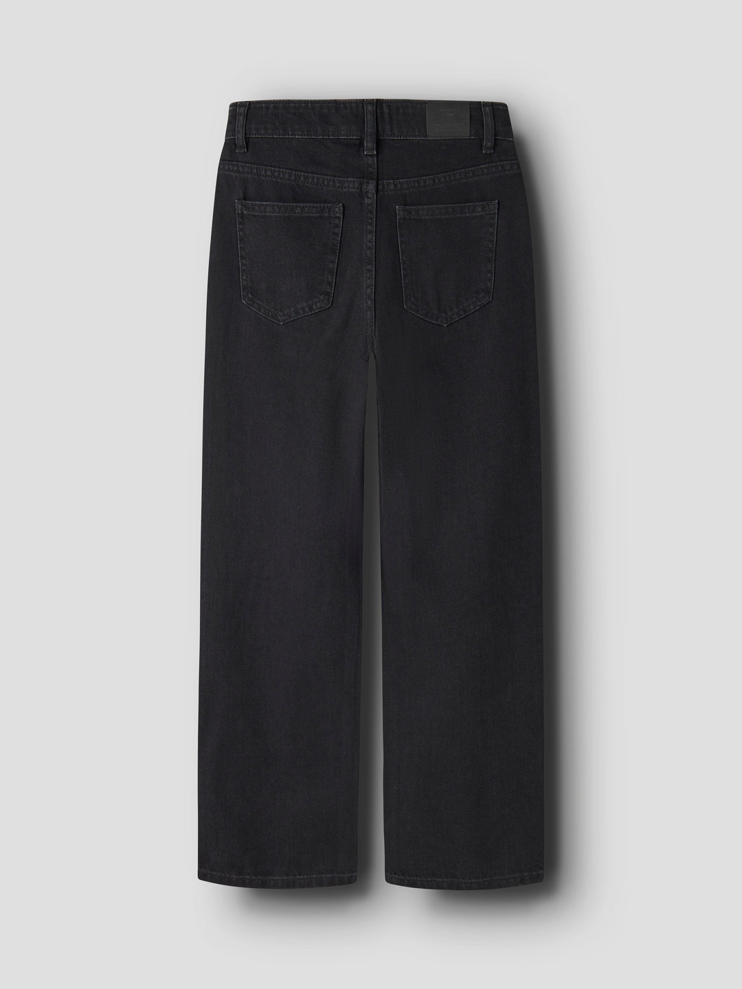 Rose Black Rhinestone Girls Jean