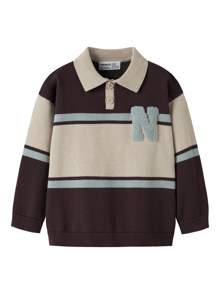Ral Long Sleeve Knit Polo