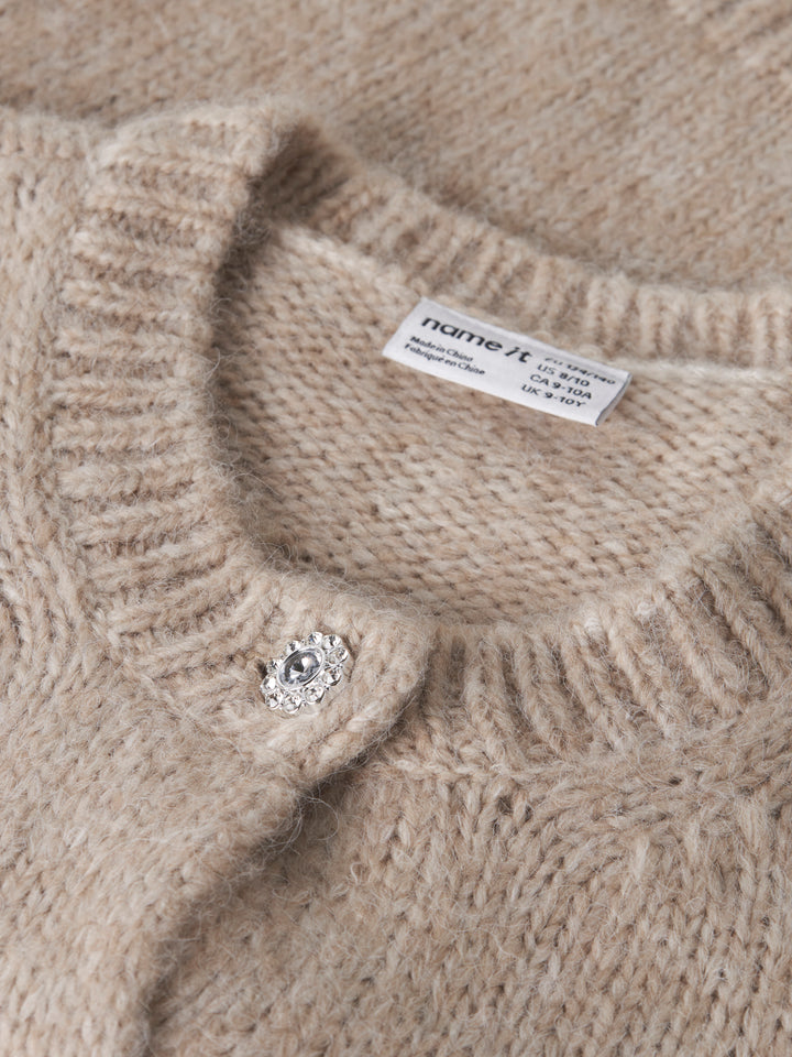 Reta Knit Girls Cardigan