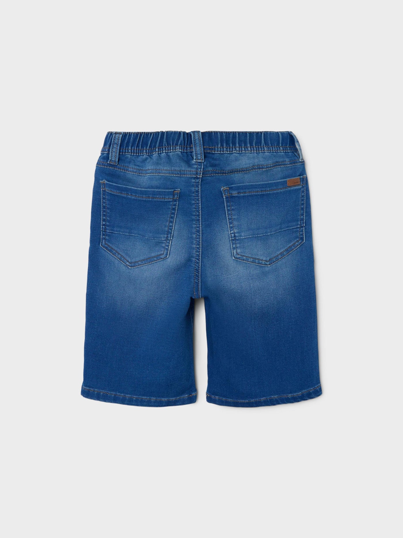 Denim Jogger Shorts