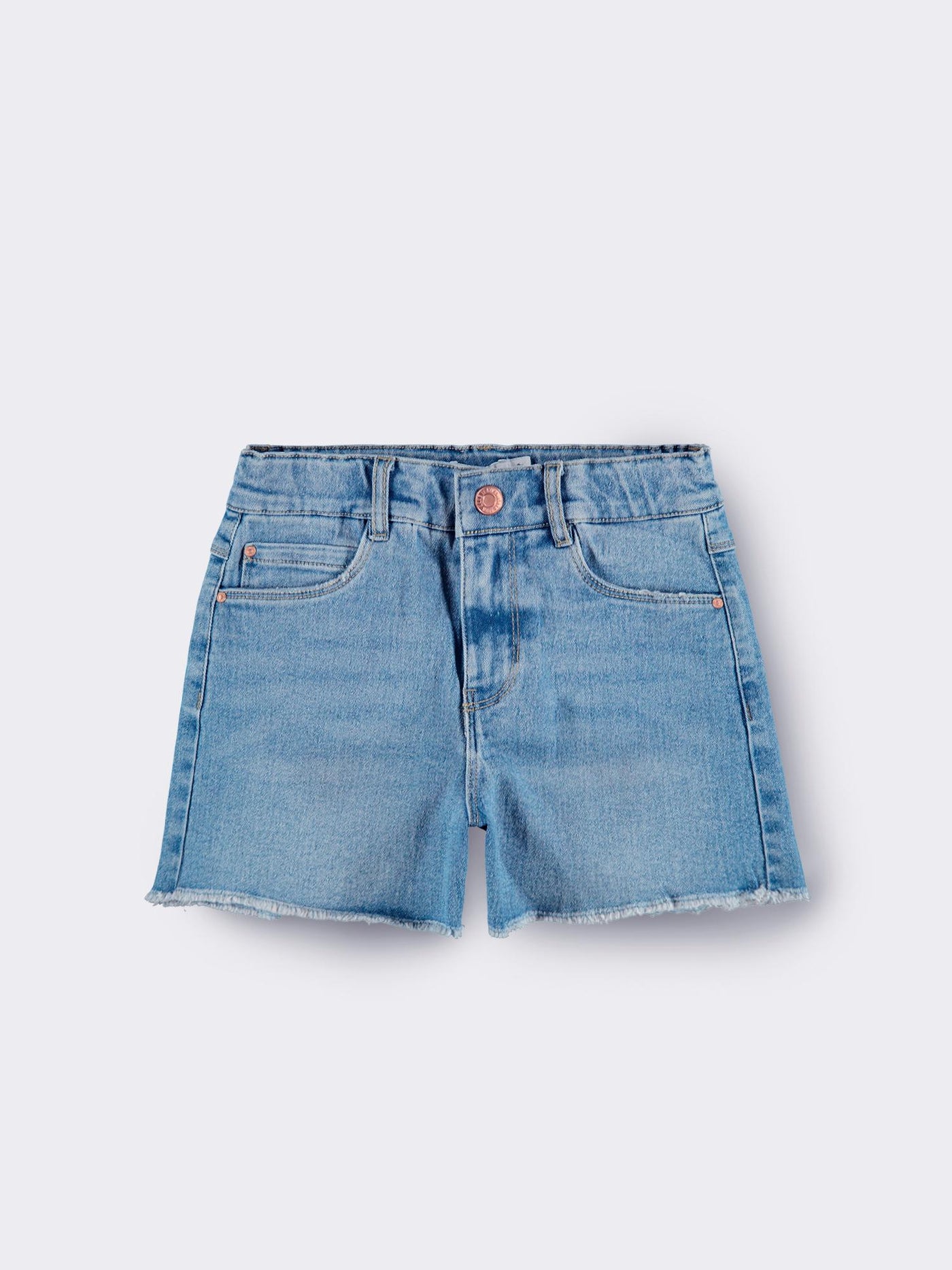 Rose Denim Shorts