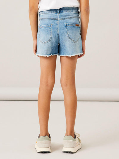 Rose Denim Shorts