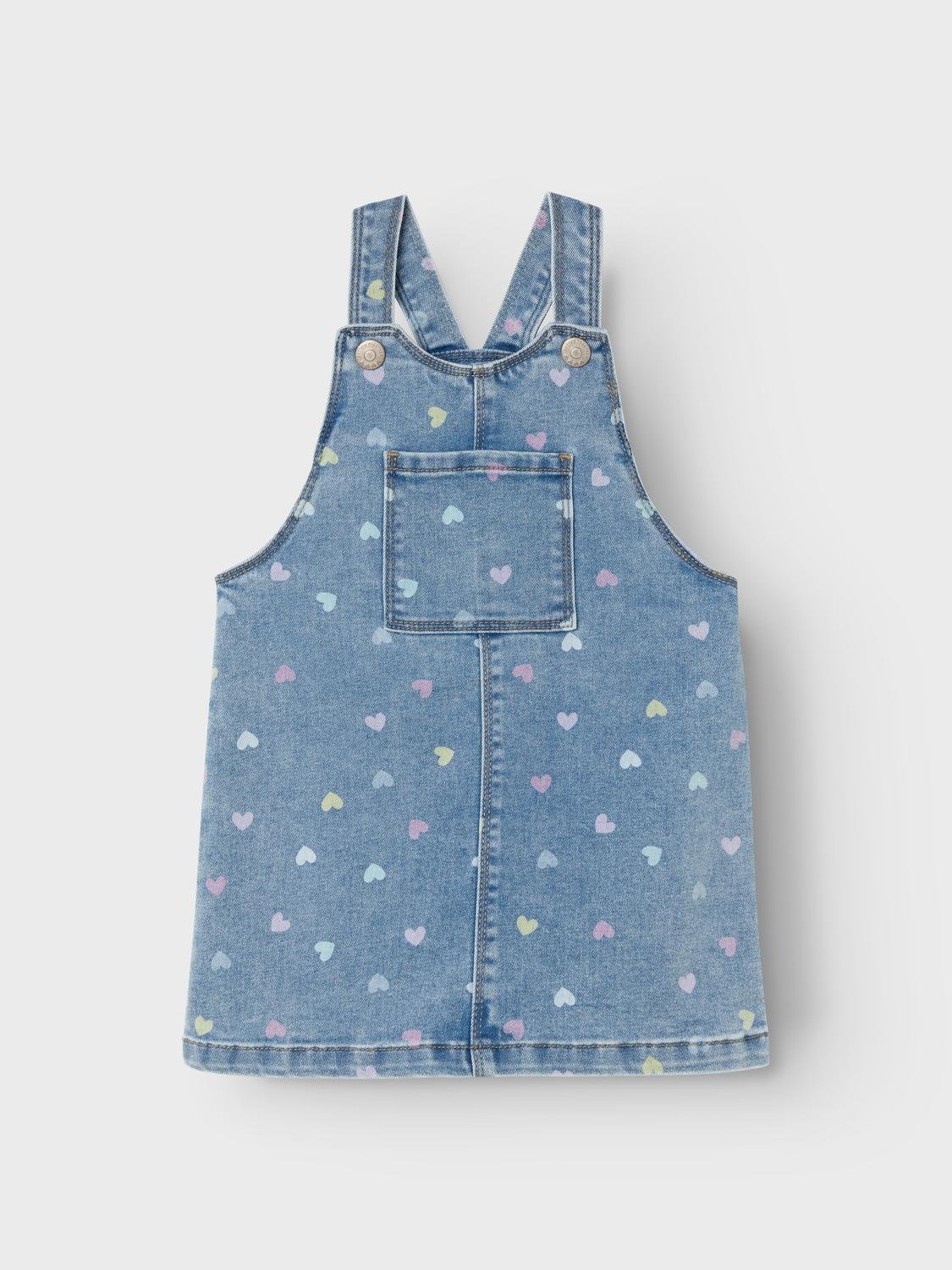 Rosa Denim Pinafore