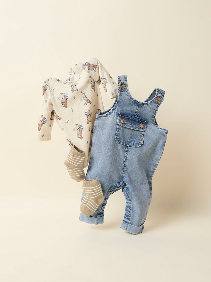 Ben Baggy Denim Overall