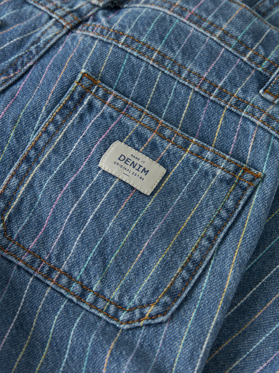 Rose Wide Stripe Jean