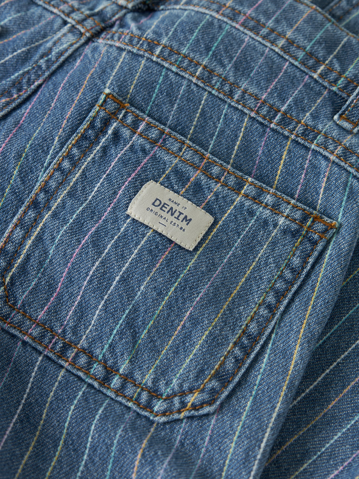 Rose Wide Stripe Jean