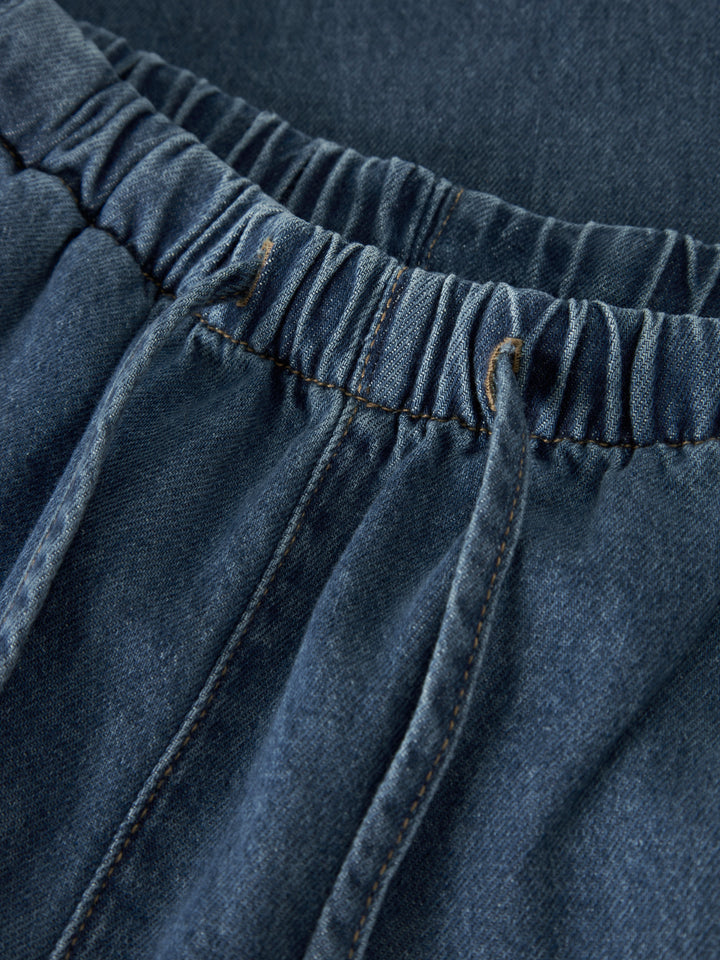 Bella Wide Pullup Jeans