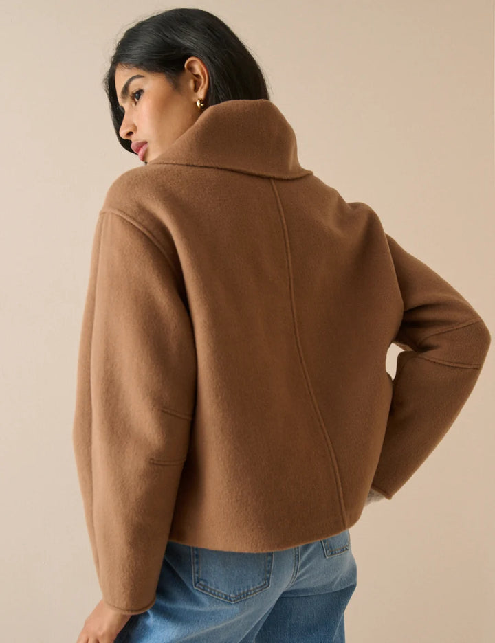 Tie Neck Jacket