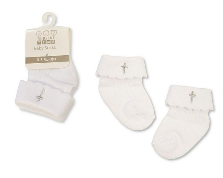 Silver Cross Christening Socks