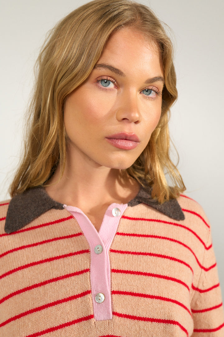 Nulucinda Stipe Pullover