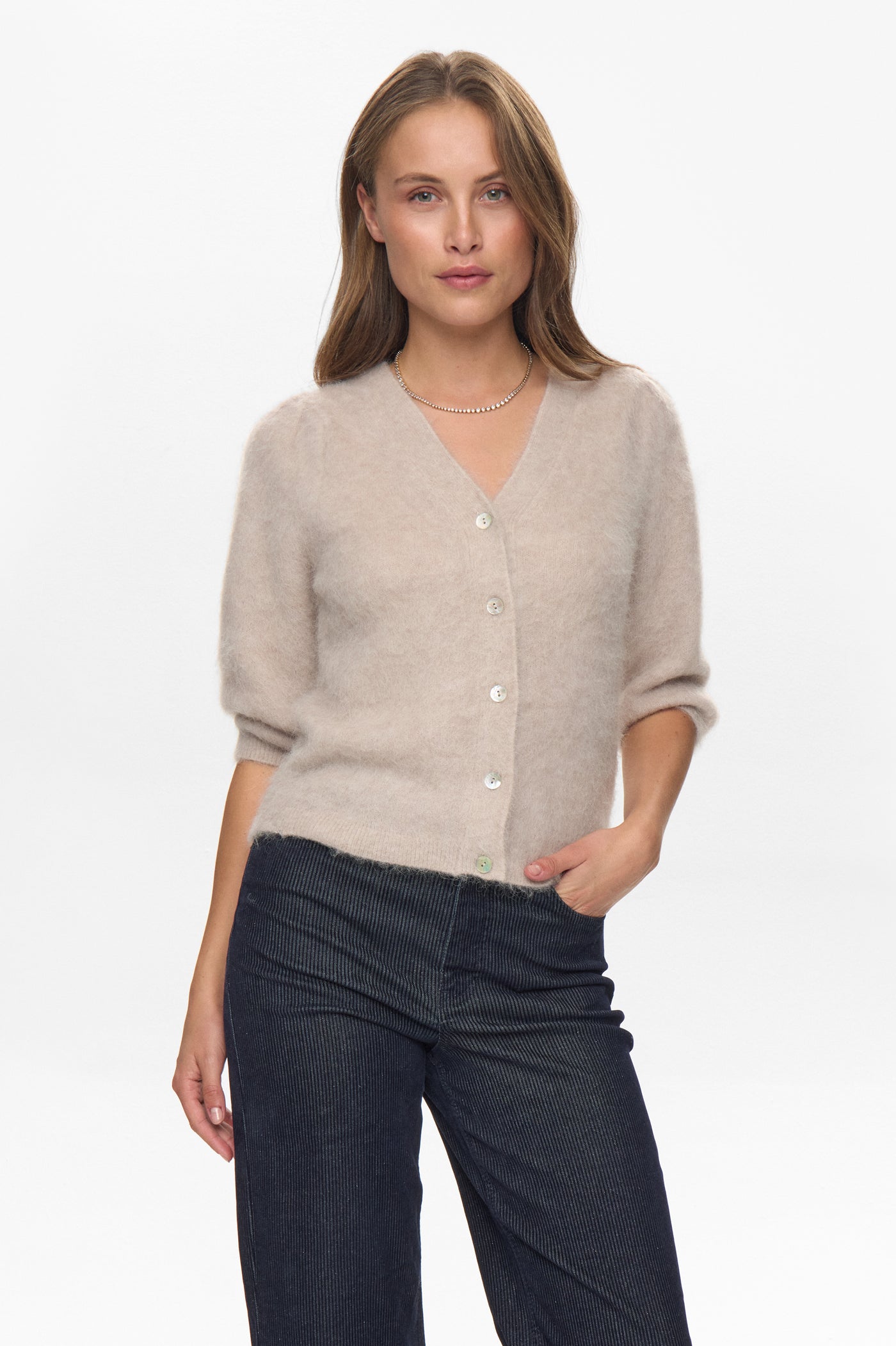 Nusuri Brushed Cardigan