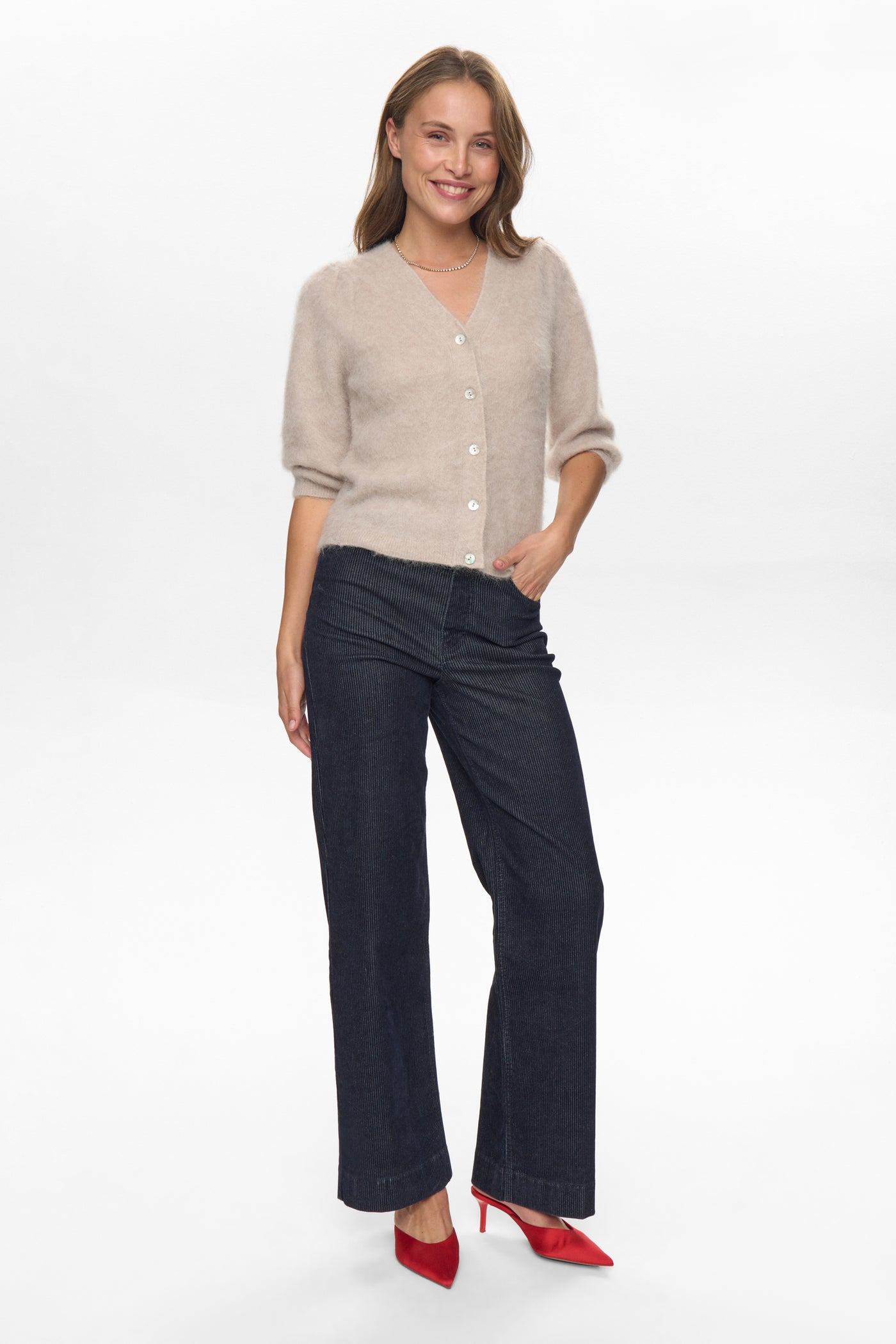 Nusuri Brushed Cardigan