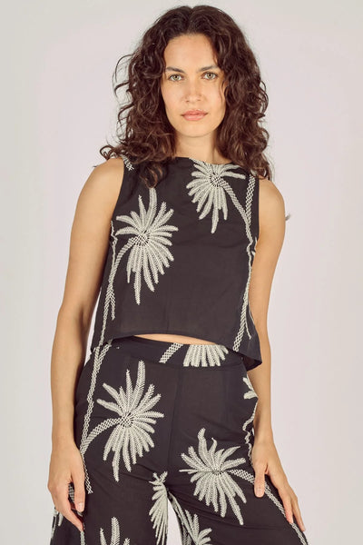 Evie Black Top