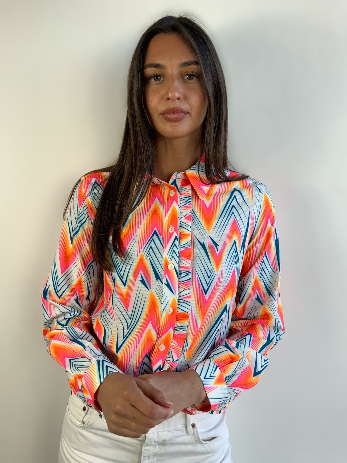 Retro Print Shirt