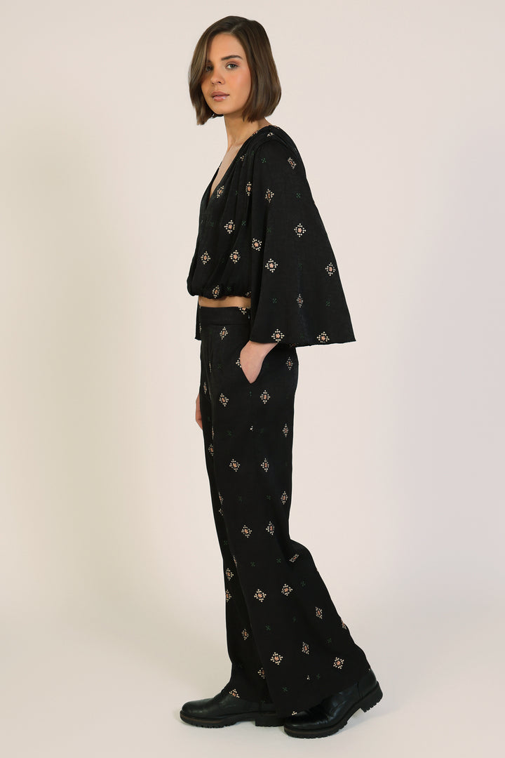 Edith Print Trouser