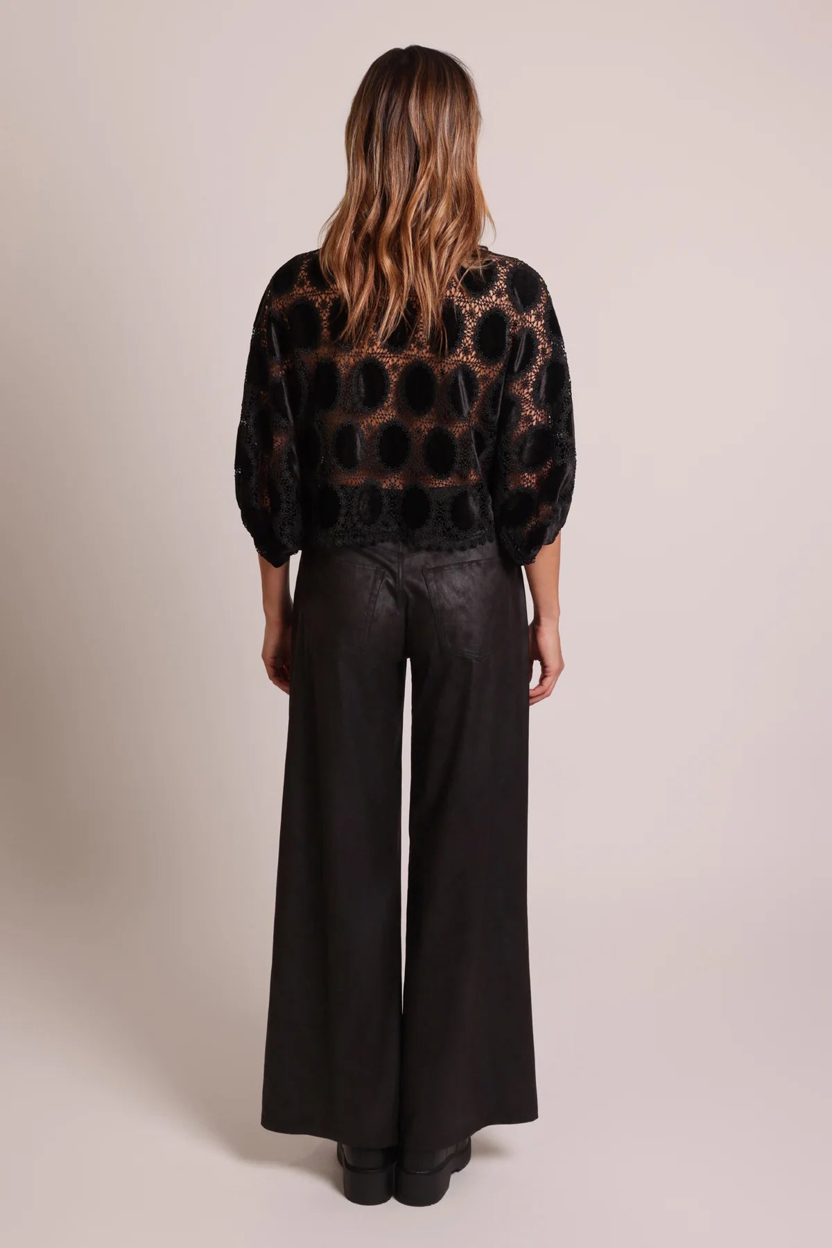 Black Lulu Trousers