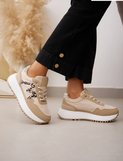 Belle Wedge Sneakers