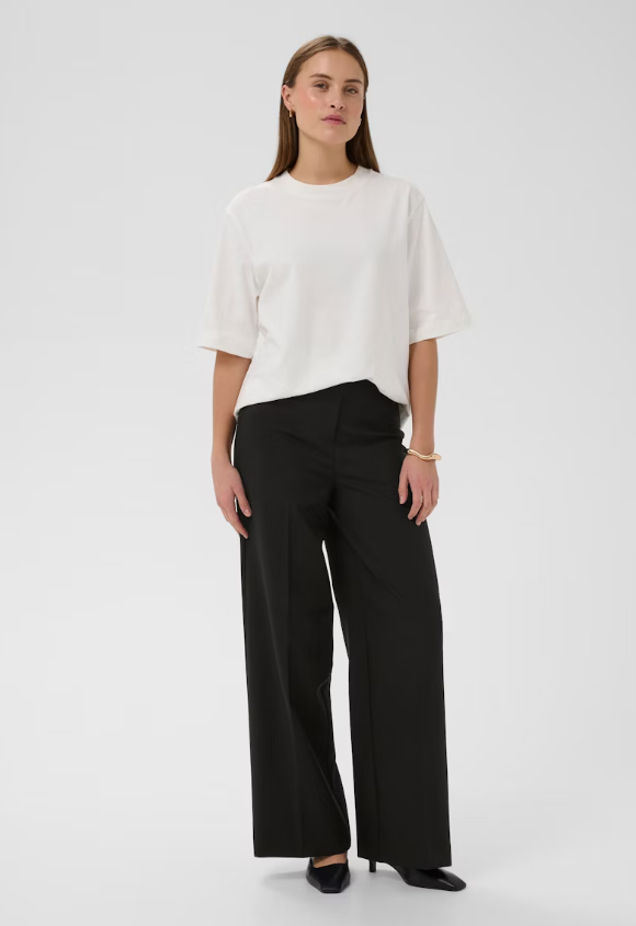 Corinne  Wide Cropped Pants