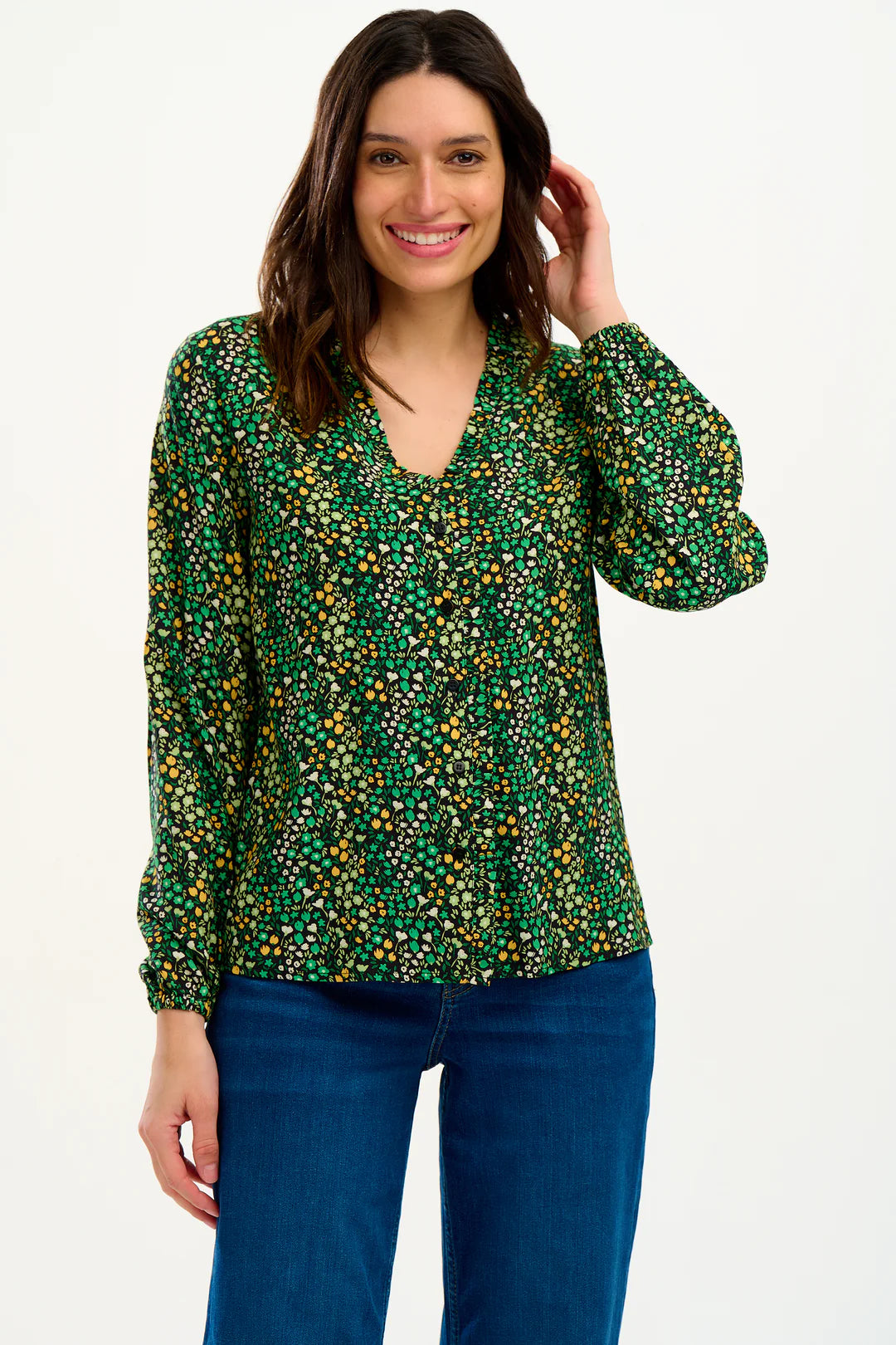 Alicia Frill Blouse