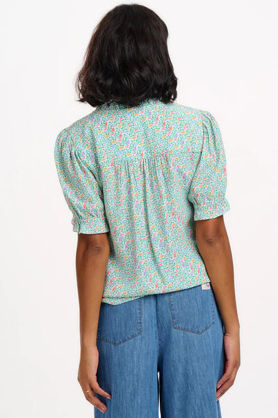 Virginia Shirred Top