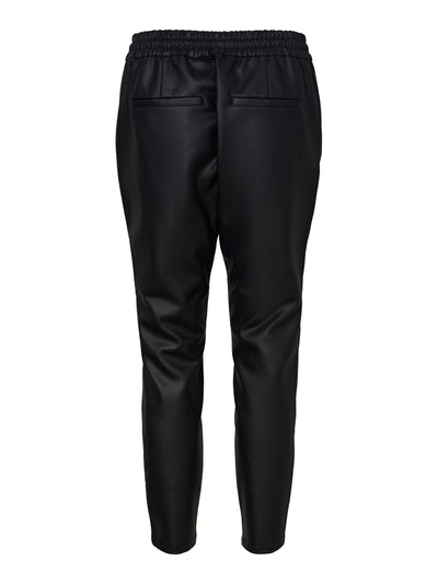 Eva Loose Leather Trousers