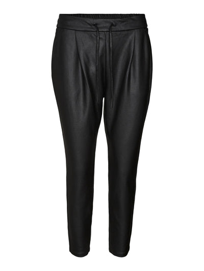 Eva Loose Leather Trousers