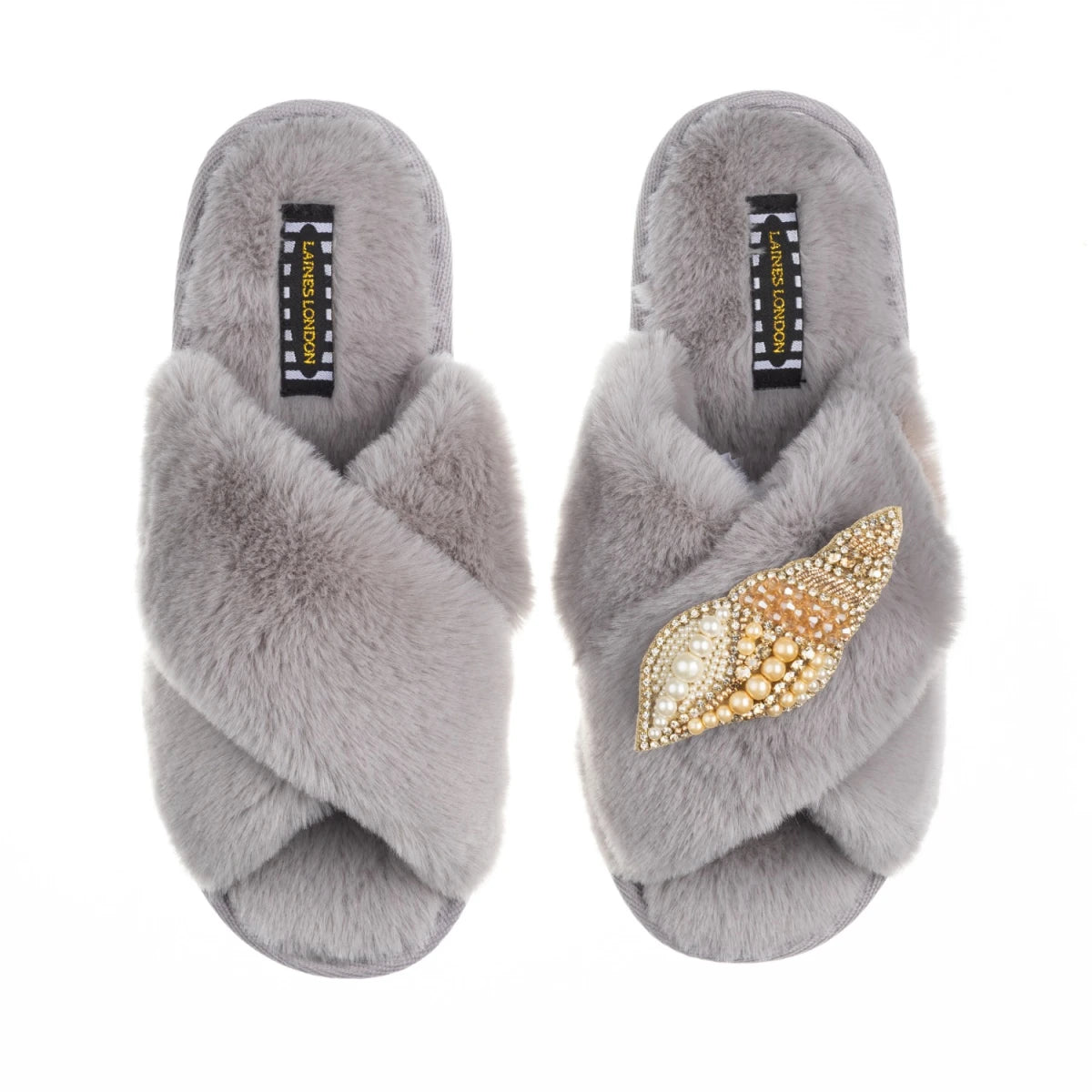 Laines London Cone Shell Slippers