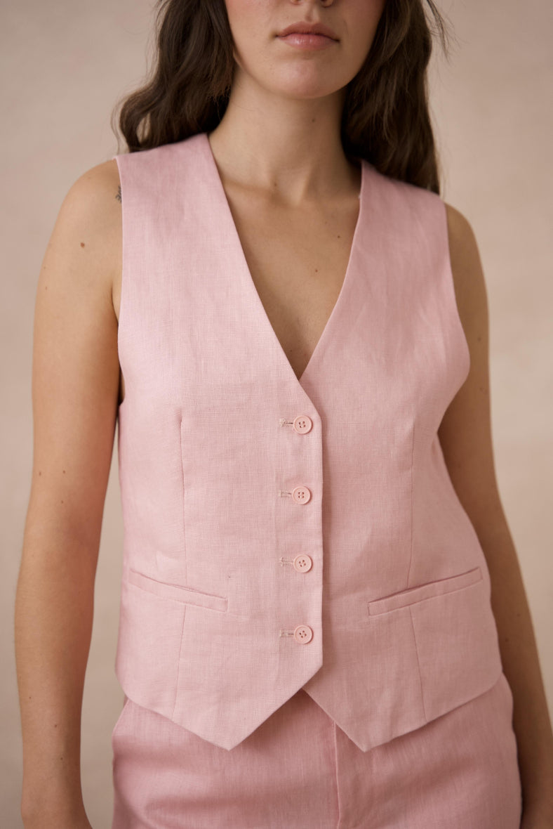 Linen Waistcoat