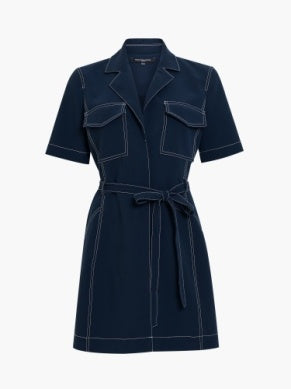Azra Belted Mini Dress