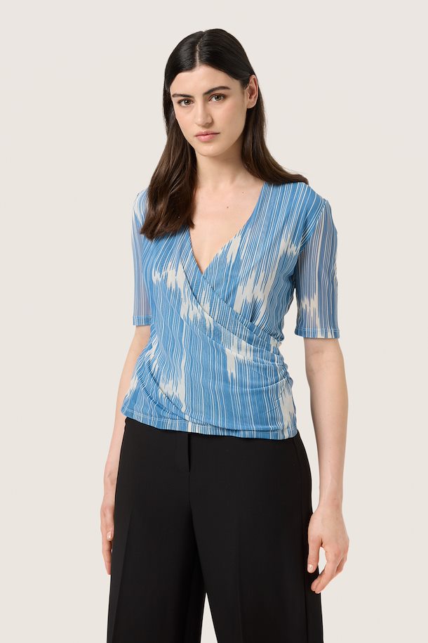 Aldora Wrap Blouse