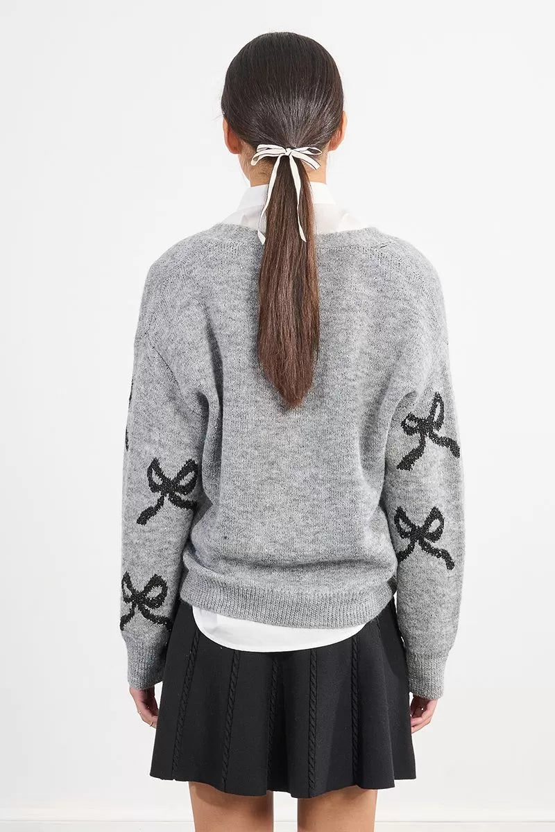 Bow Cardigan
