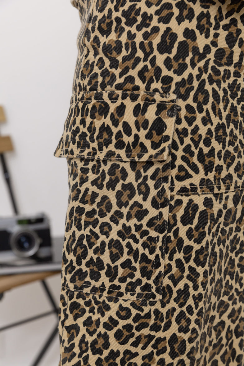 Leopard Pencil Skirt