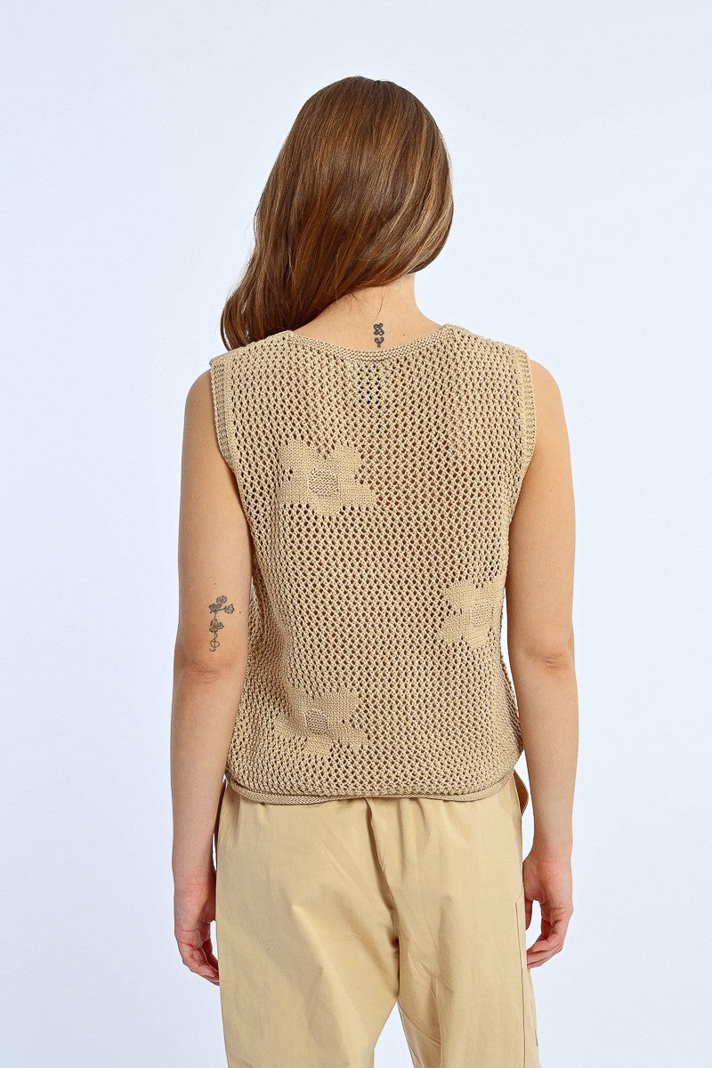 Sleeveless Sweater