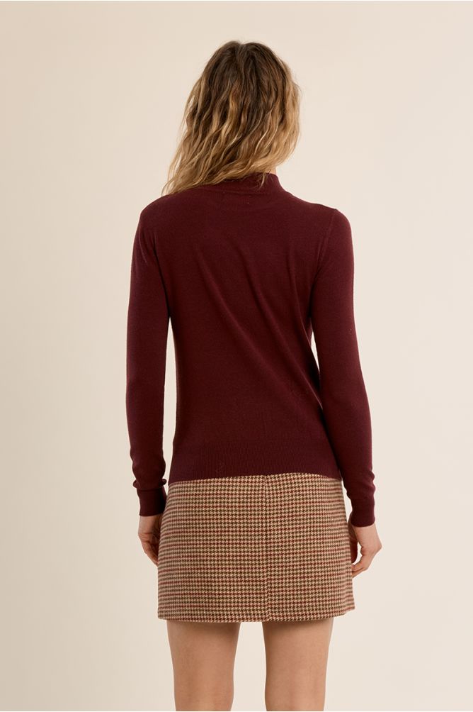 Bow Detail Fine Knit Sweater